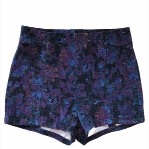 Suede High- Wasted Shorts